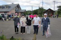 『馬淵川クリーン作戦2024』名川地区　地域清掃活動